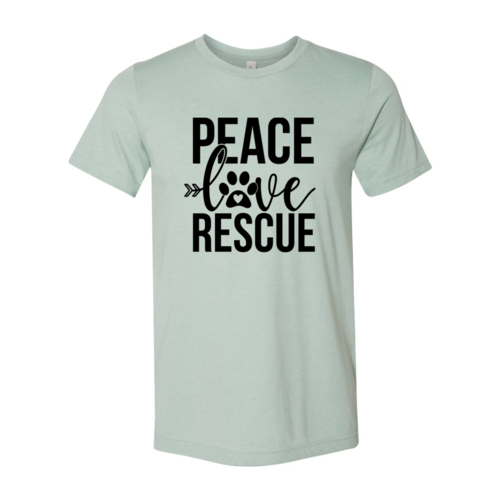 Peace Love Rescue Tee